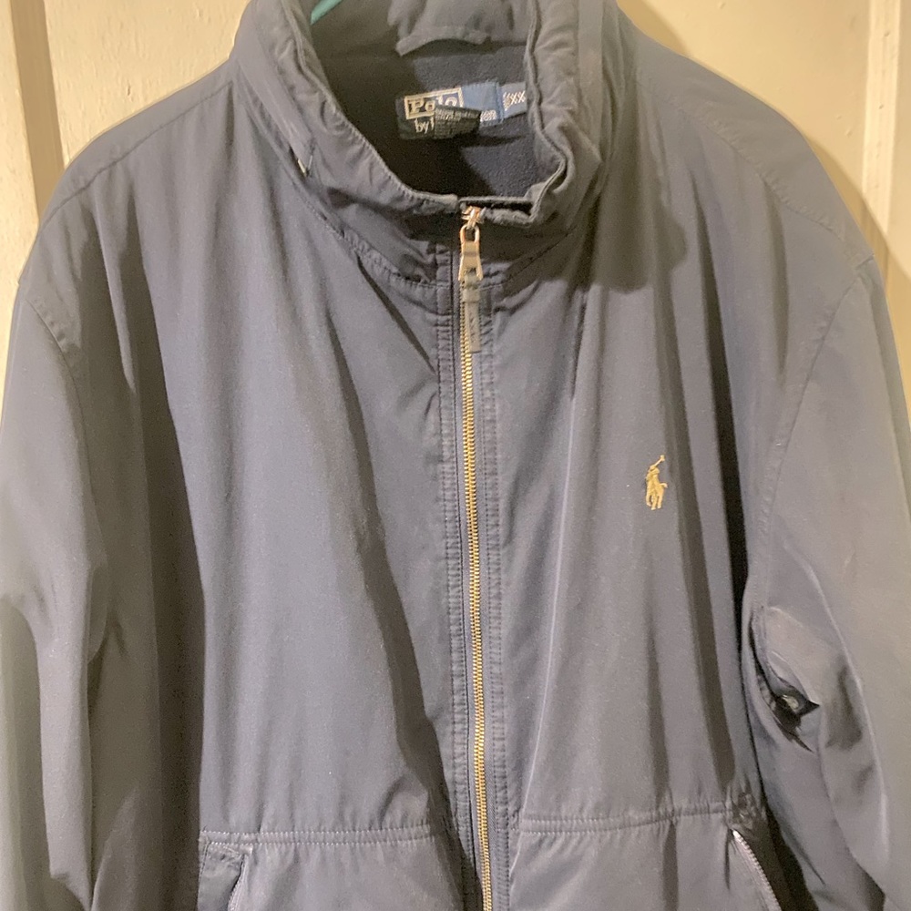 Polo jacket.